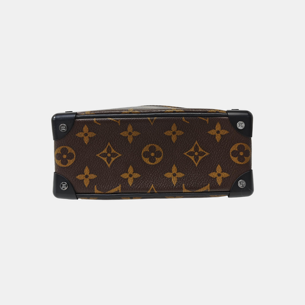 SOFT TRUNK Mini Monogram Coated Canvas Brown