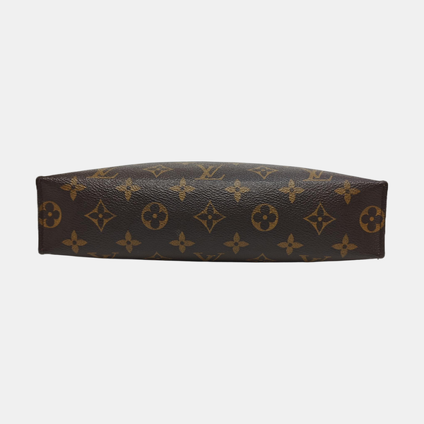 TOILET POCKET 26 Monogram Coated Canvas Brown