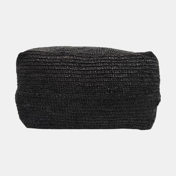 Fold Shopper Super Mini Straw Black