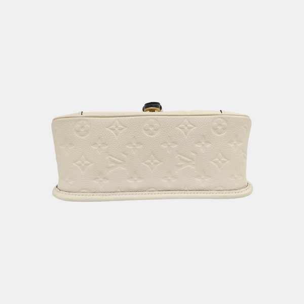 DIANE Monogram Calfskin Beige