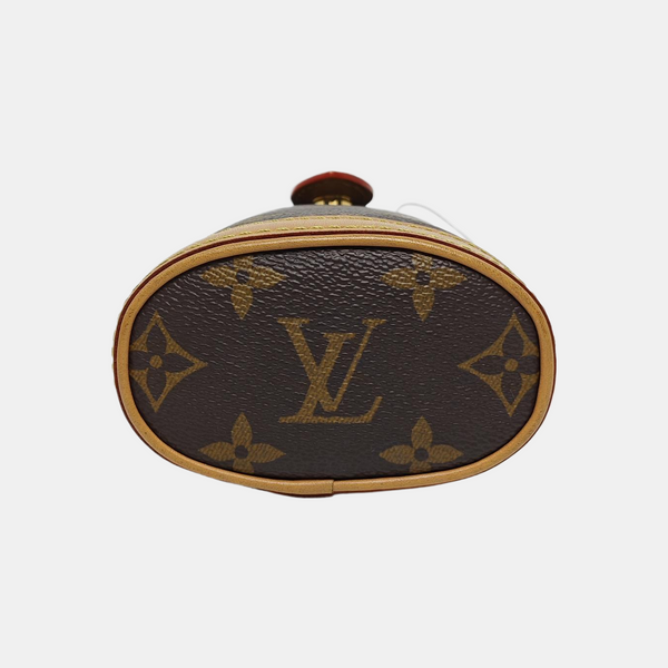 FOLD ME Monogram Coated Canvas Brown