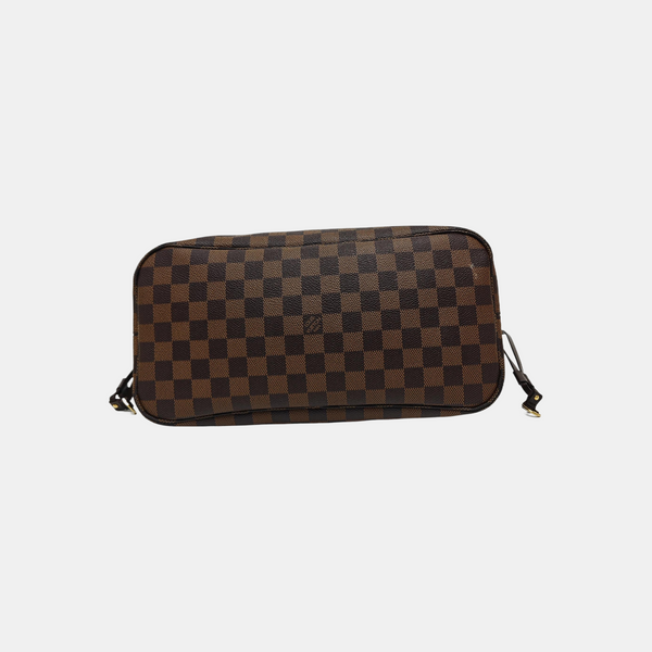 NEVERFULL MM Damier Ebene Coated Canvas Brown