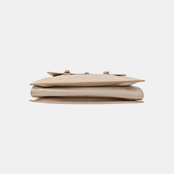Calfskin Top Handle Bag Pink