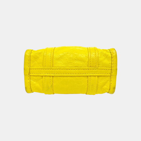 Bazar Quilted Calfskin Yellow