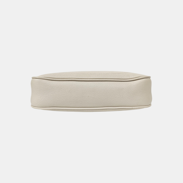 Aphrodite Small Calfskin White