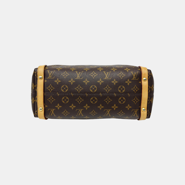 TUILERIES Monogram Coated Canvas Brown