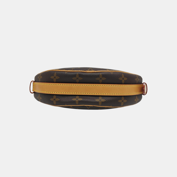 CROISSANT Monogram Coated Canvas Brown