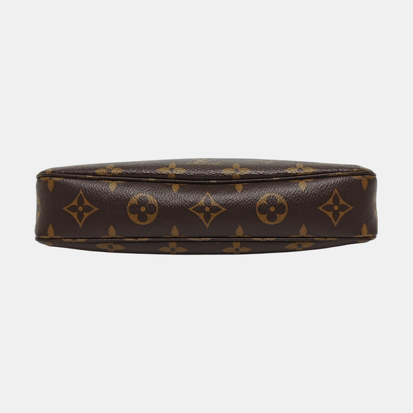 ACCESSOIRES GM Monogram Coated Canvas Brown
