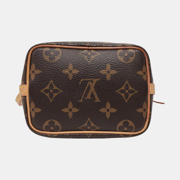 NÉONOÉ Nano Monogram Coated Canvas Brown
