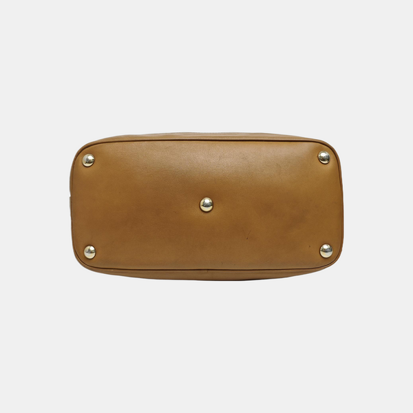 Ligne Shima Monogram Calfskin Brown