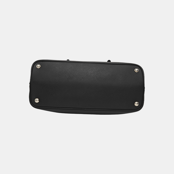 Double Medium Calfskin Black