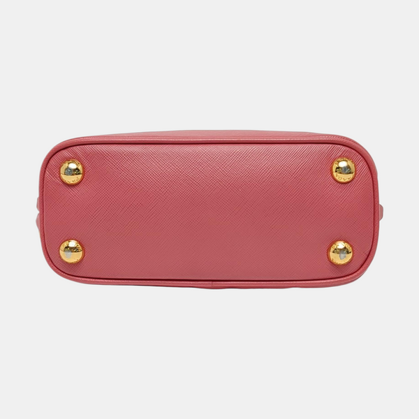 Promenade Mini Saffiano Calfskin Red