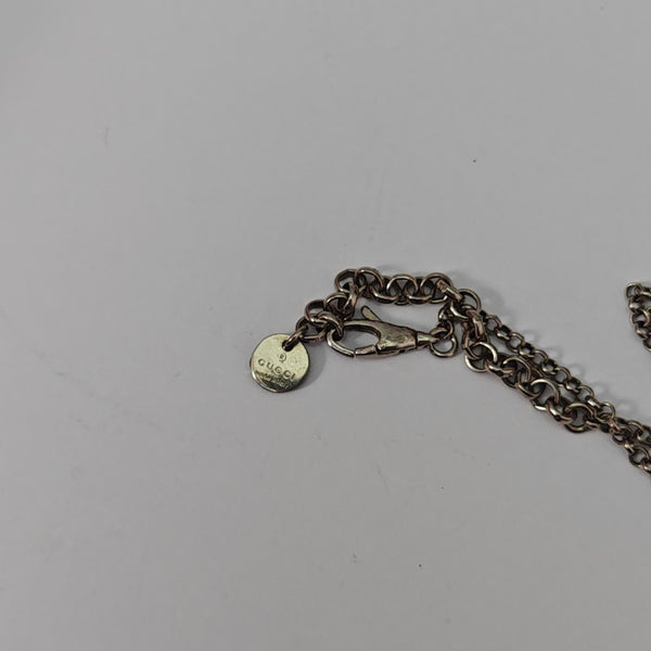 925 Sterling Silver Blue Necklace