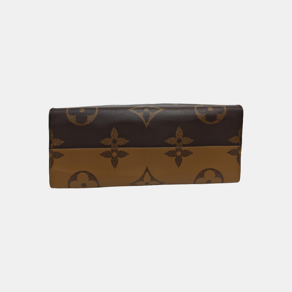 ONTHEGO GM Monogram Coated Canvas Brown