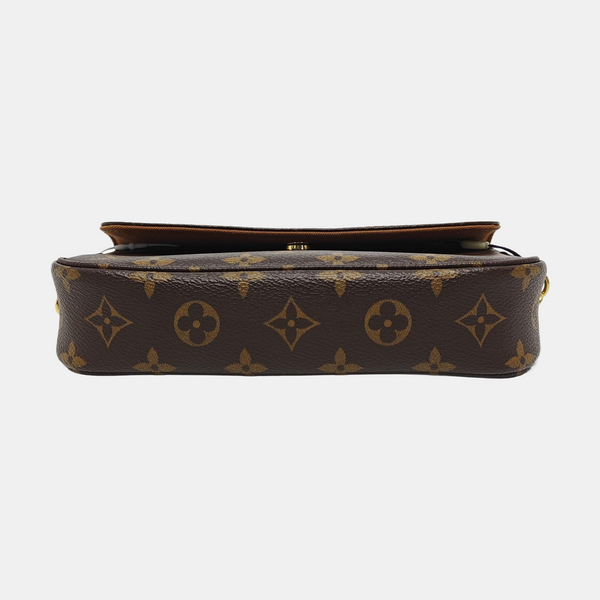 IVY Monogram Coated Canvas Brown