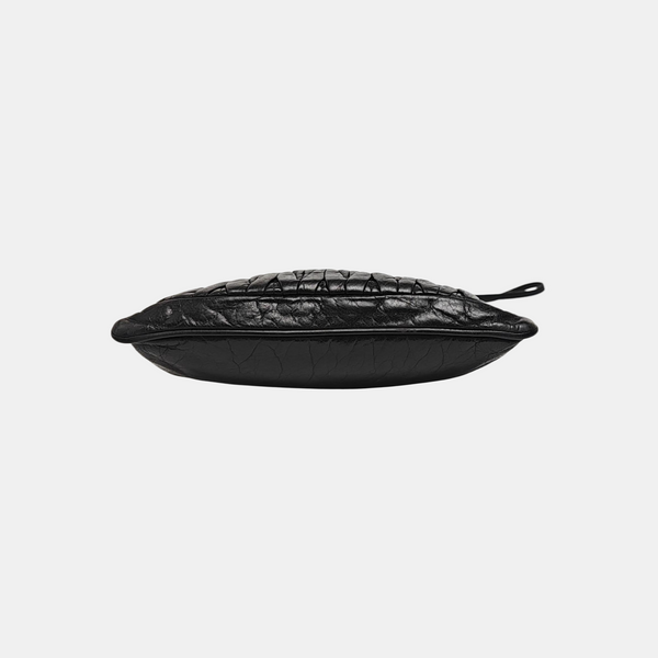 Matelassé Quilted Calfskin Black