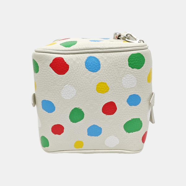 SQUARE Calfskin White