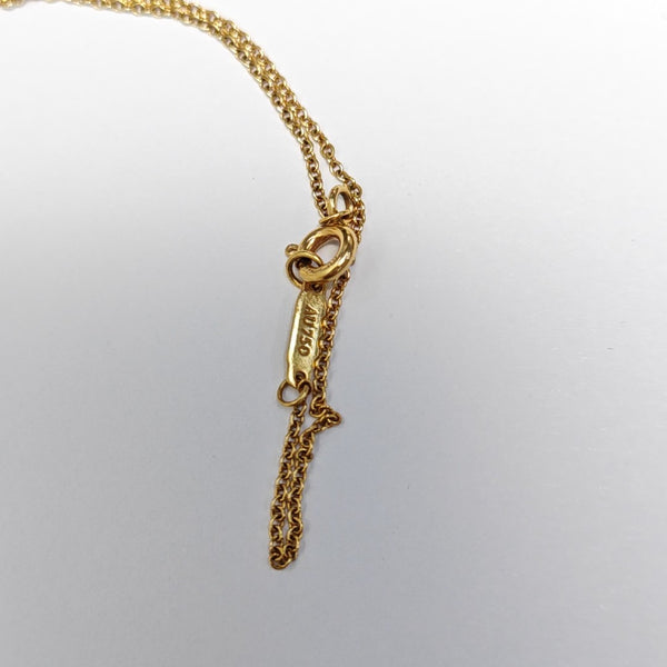 Tiffany Keys 18k Gold Necklace
