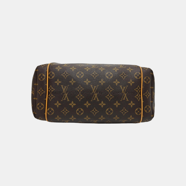 TOTALLY MM Monogram Coated Canvas Brown