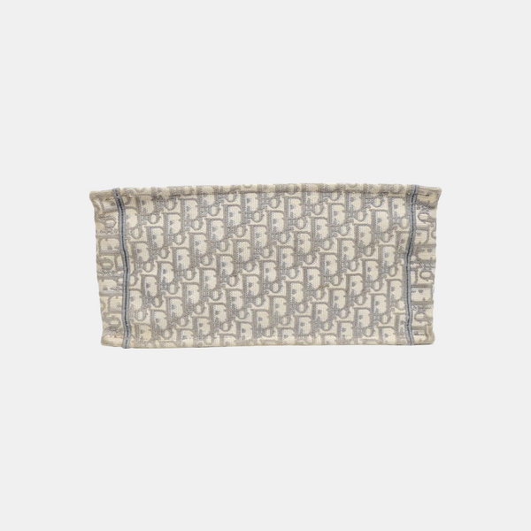 Book Tote Medium Oblique Canvas Gray