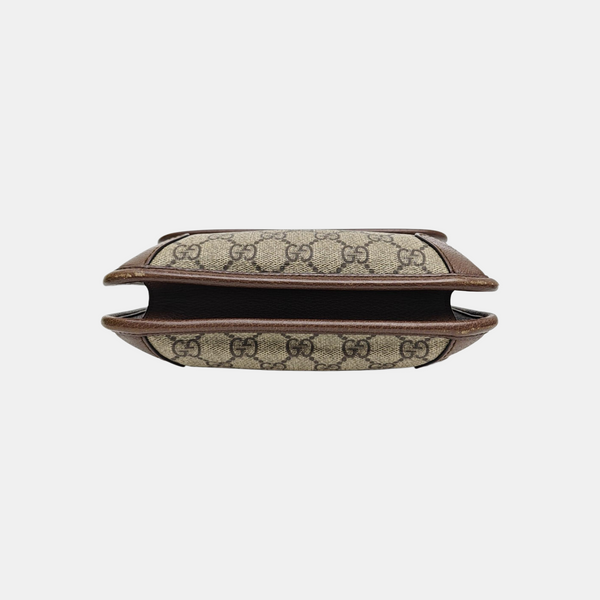 Neo Vintage Small Monogram Coated Canvas Beige