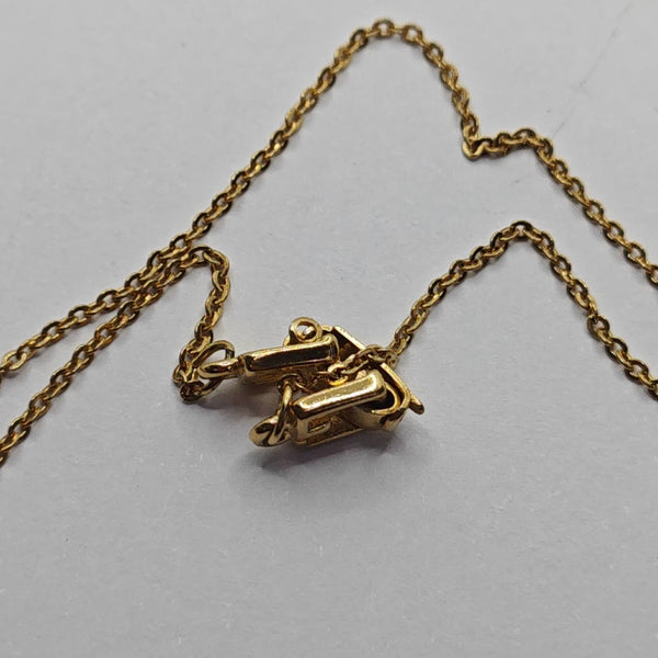 G Chain Metal Gold Necklace