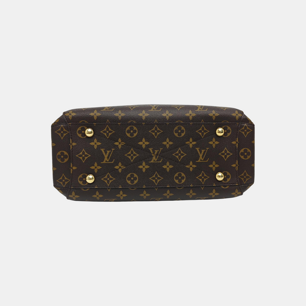 MONTAIGNE Monogram Coated Canvas Brown