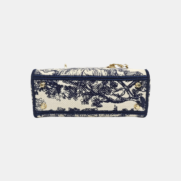 Lady Dior Mini Canvas Multicolor