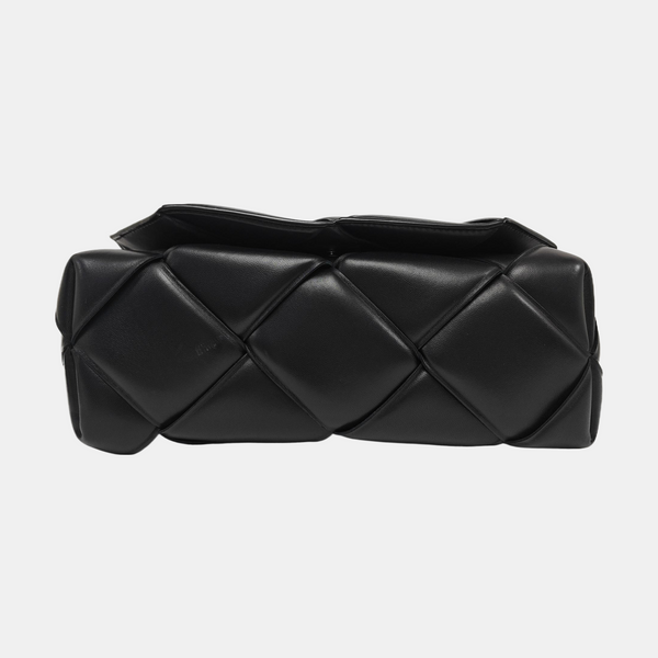 Lambskin Shoulder Bag Black