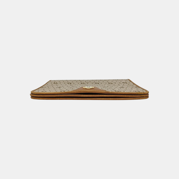 Vintage Honeycomb Coated Canvas Brown