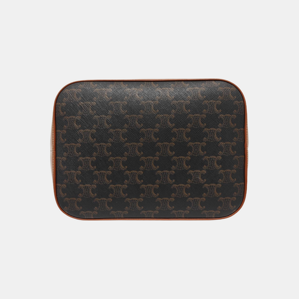 TRIOMPHE CANVAS Medium Coated Canvas Brown