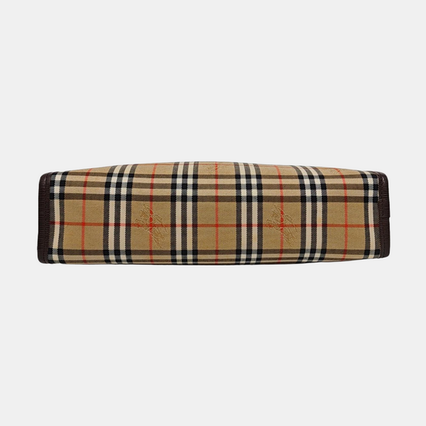Canvas Clutch Beige