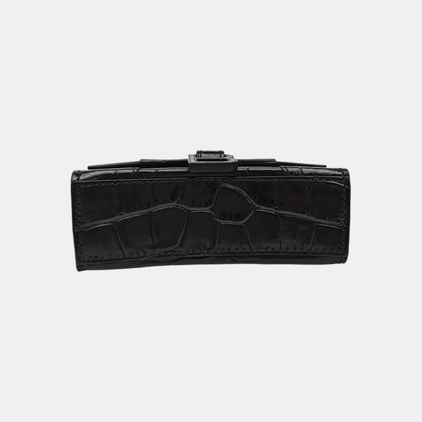 Hourglass Mini Calfskin Black