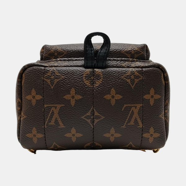 PALM SPRINGS Mini Monogram Coated Canvas Brown