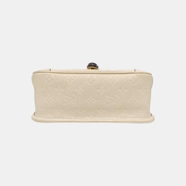 DIANE Monogram Calfskin Beige