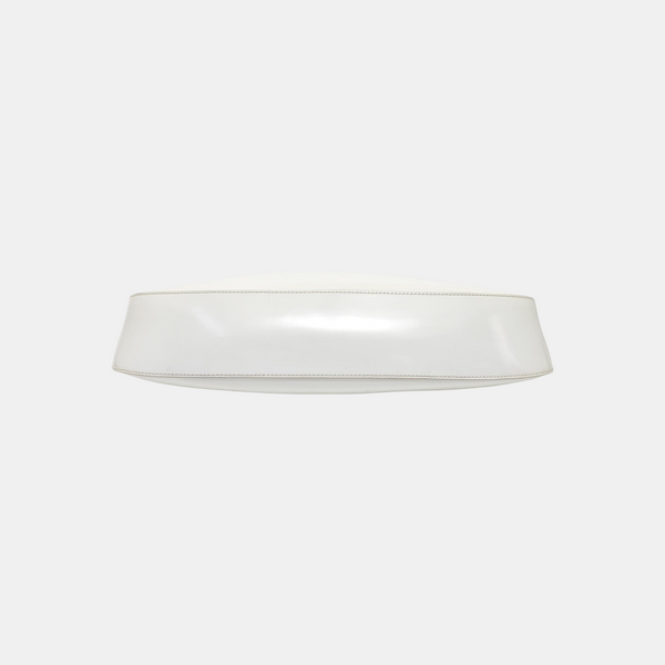 Cleo Medium Calfskin White