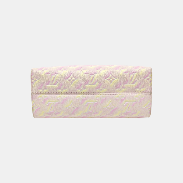 ONTHEGO PM Monogram Calfskin Pink