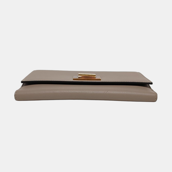 Calfskin Wallet Gray