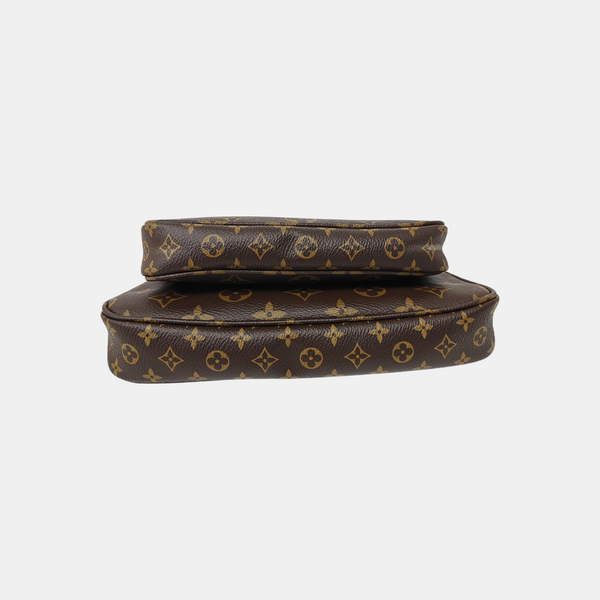 MULTI Monogram Coated Canvas Brown