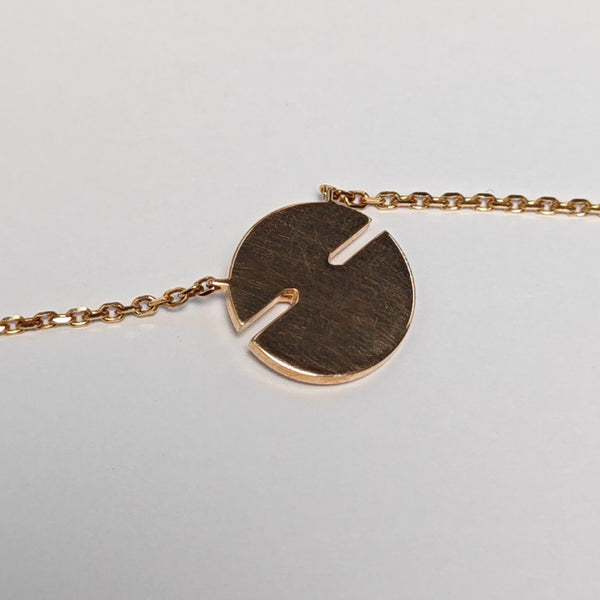 Jeux De Liens 18k Rose Gold Necklace