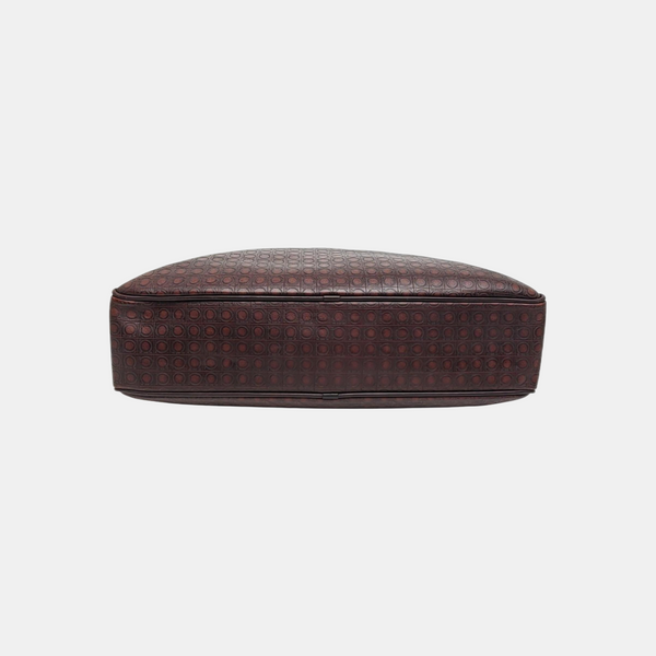 Calfskin Top Handle Bag Red