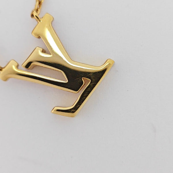 LV ICONIC Metal Gold Necklace