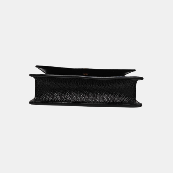 Mini Bag Saffiano Calfskin Black