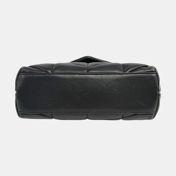 PUFFER Mini Quilted Lambskin Black