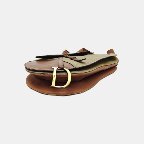 Saddle Canvas Beige