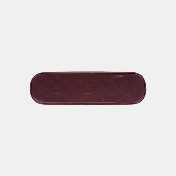 ALLSTON Monogram Patent Leather Red