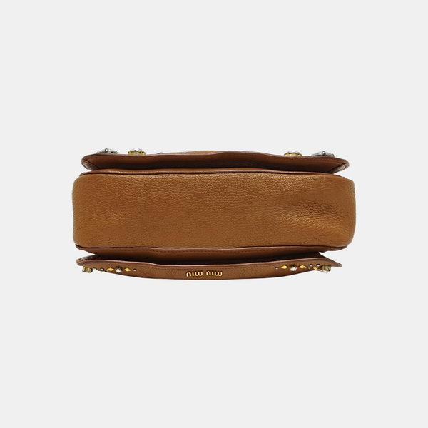 Calfskin Tote Bag Brown