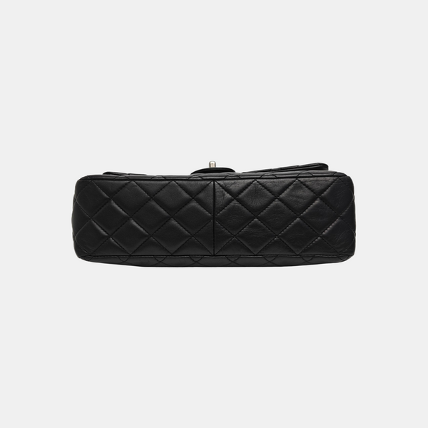 Quilted Calfskin Shoulder Bag Black