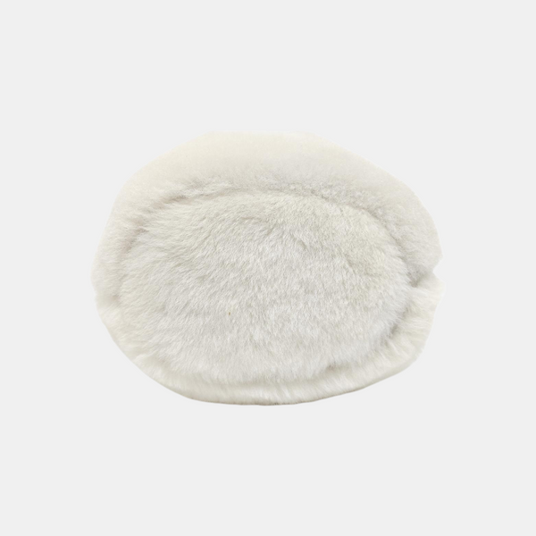 Fabric Shoulder Bag White