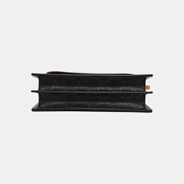 TRIOMPHE CANVAS Coated Canvas Brown